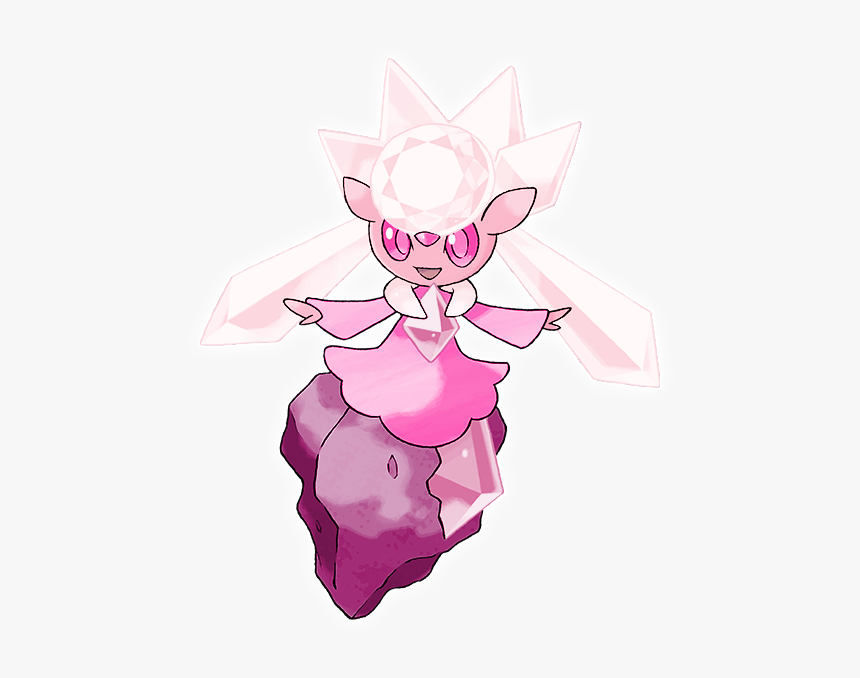 Image - Pokemon Diancie Transparent, HD Png Download, Free Download