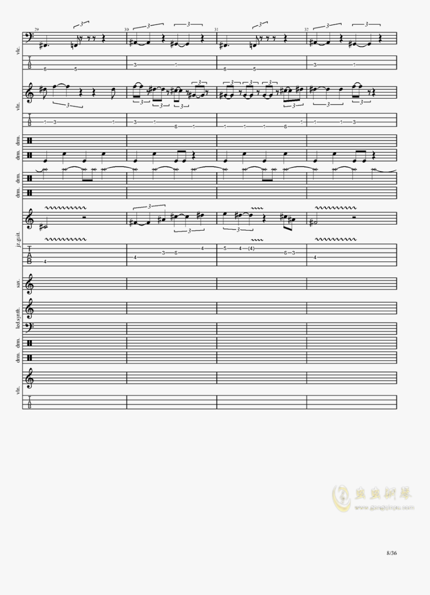 Hit The Road Jack And Epic Sax Guy钢琴谱 第8页 - Sheet Music, HD Png Download, Free Download
