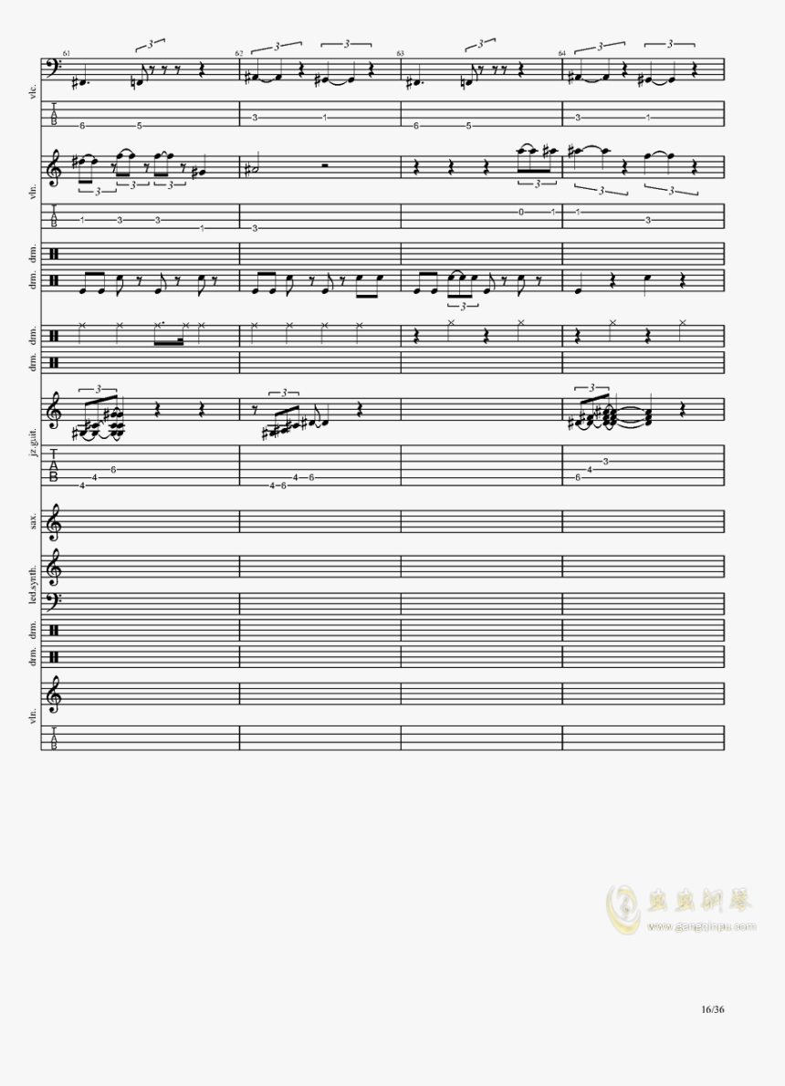 Hit The Road Jack And Epic Sax Guy钢琴谱 第16页 - Sheet Music, HD Png Download, Free Download