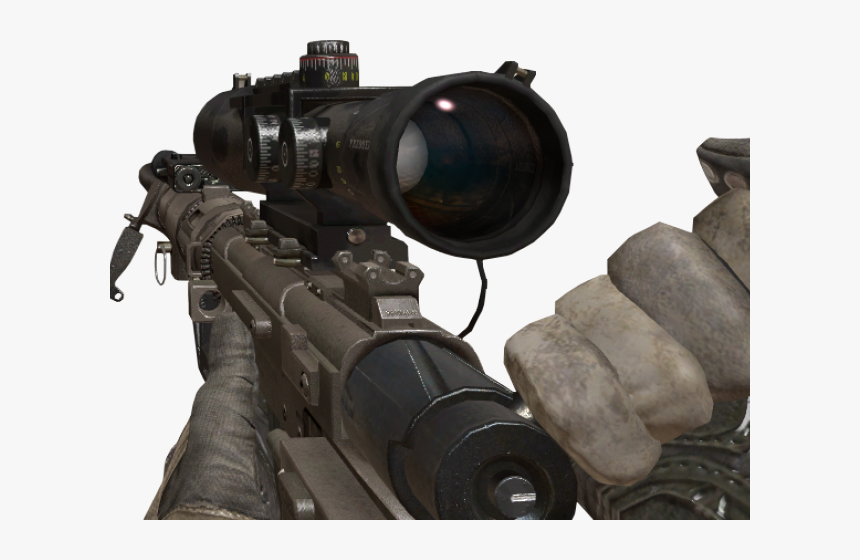 Drawn Sniper Bo2 Sniper - Transparent Cod Sniper Png, Png Download, Free Download