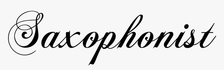 Saxophonist - Indulge Script Fonts Free Download, HD Png Download, Free Download