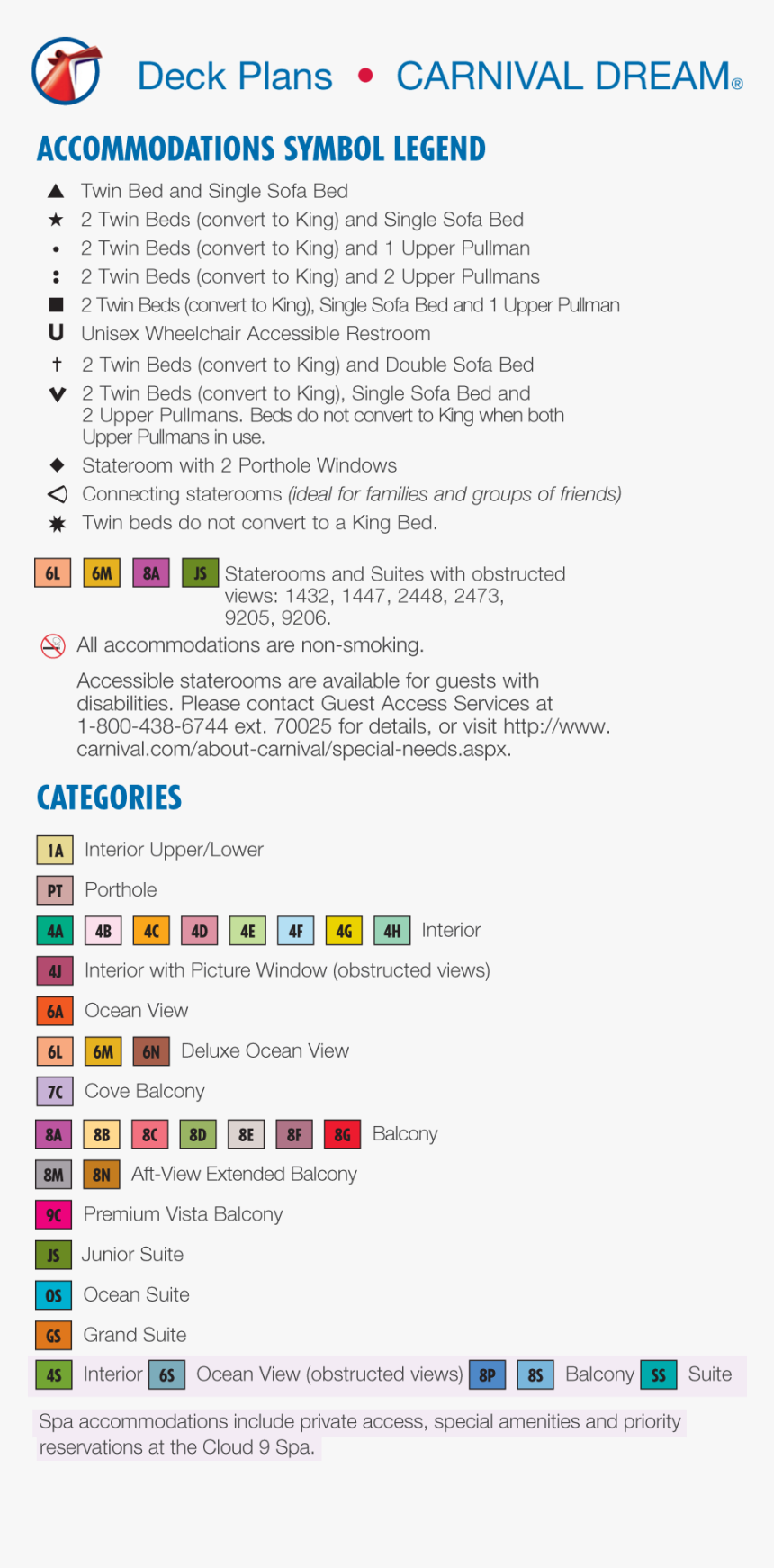 Carnival Horizon Deck Plans, HD Png Download, Free Download