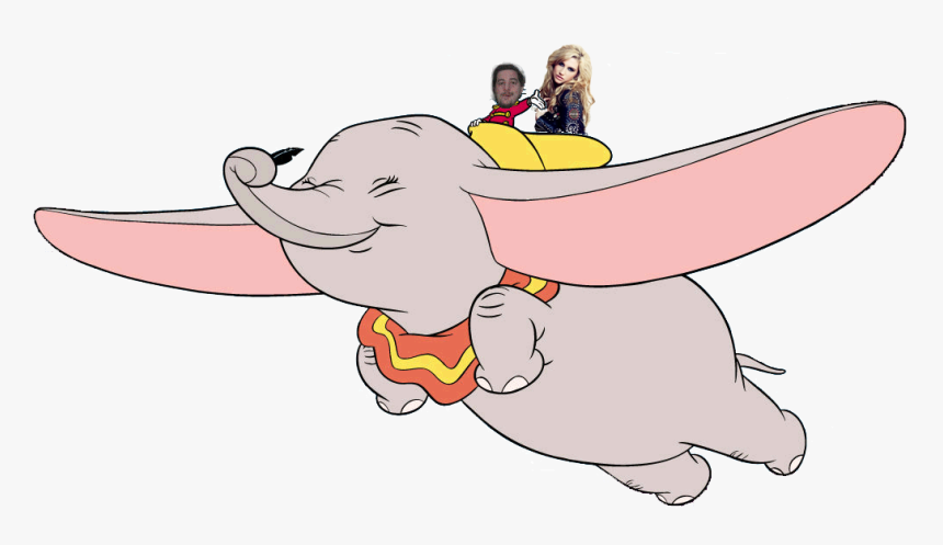 Dumbo Flying Png, Transparent Png, Free Download