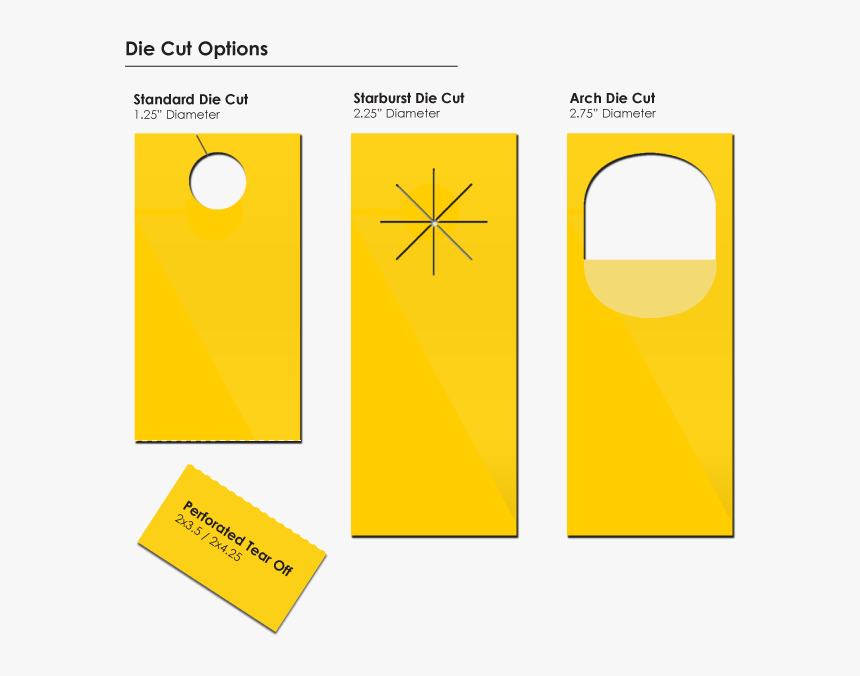 Door Hanger Arch Die Cut, HD Png Download, Free Download