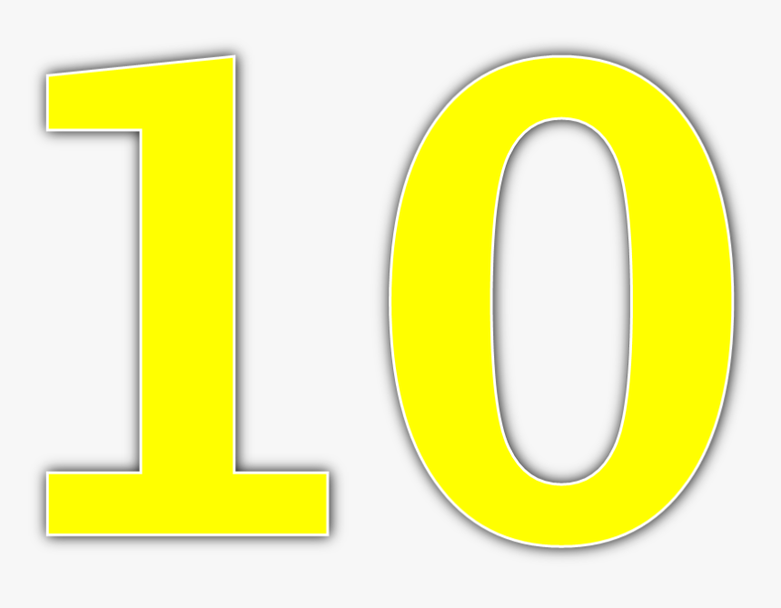 10 Number Png File Download Free - Boyzathailand Sticker, Transparent Png, Free Download