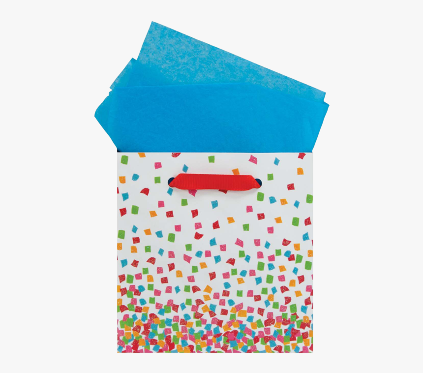 Colorful Confetti Small Gift Bag"

 
 Data Rimg="lazy"
 - Paper, HD Png Download, Free Download