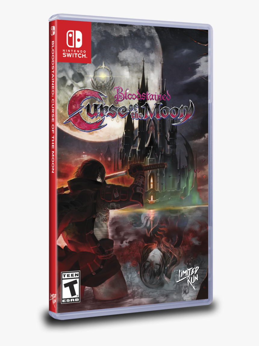 Curse Of The Moon - Bloodstained Curse Of The Moon Limited Run, HD Png Download, Free Download