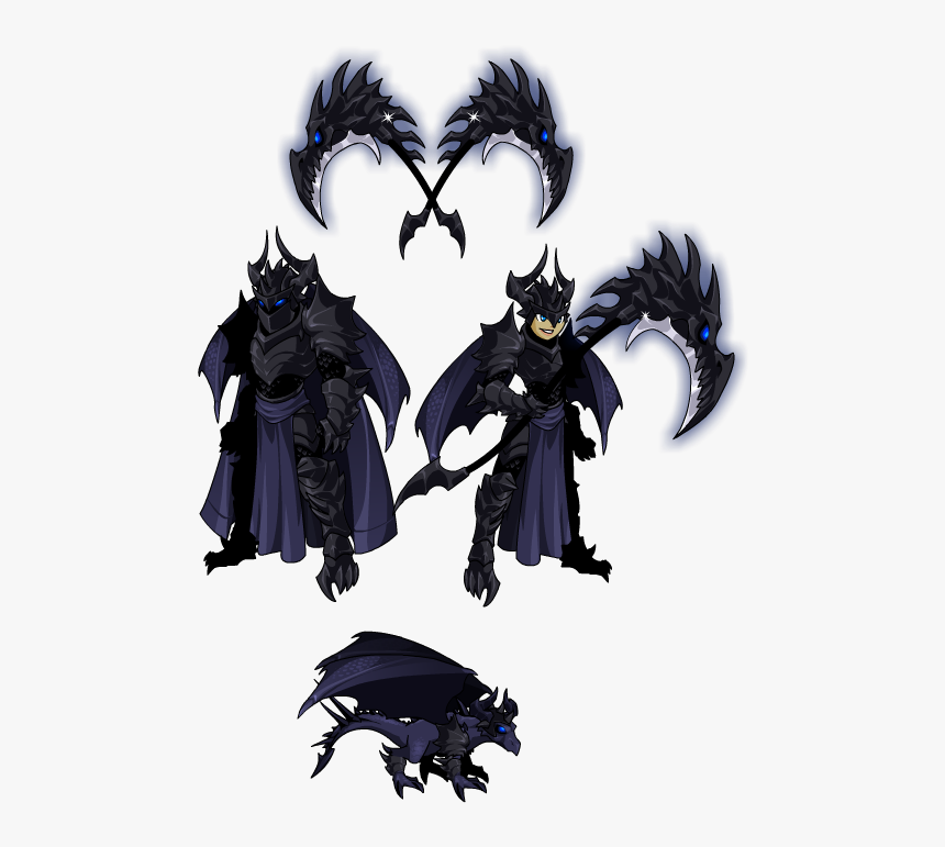 Aqw Dark Armor, HD Png Download - kindpng.