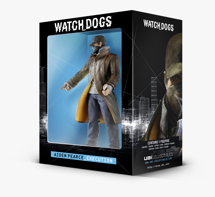 Wd Figurine Packshot Merch Right Shadow - Watch Dogs, HD Png Download, Free Download