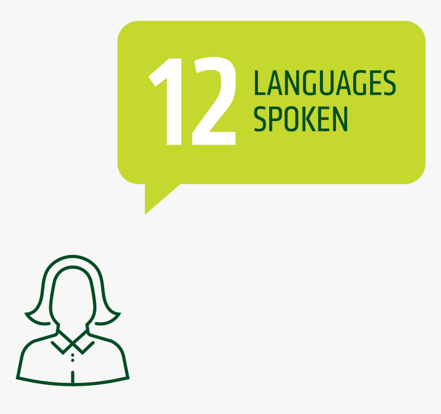12 Languages Spoken - Graphic Design, HD Png Download, Free Download