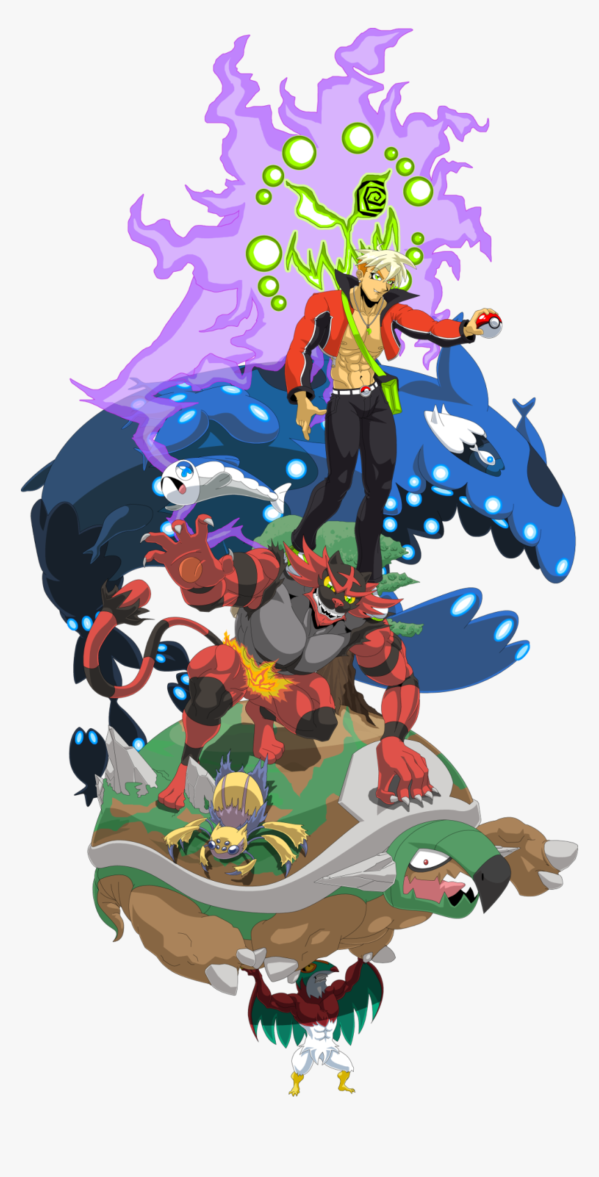 And Here We Have It My Pokemon Team - Cartoon, HD Png Download, Free Download