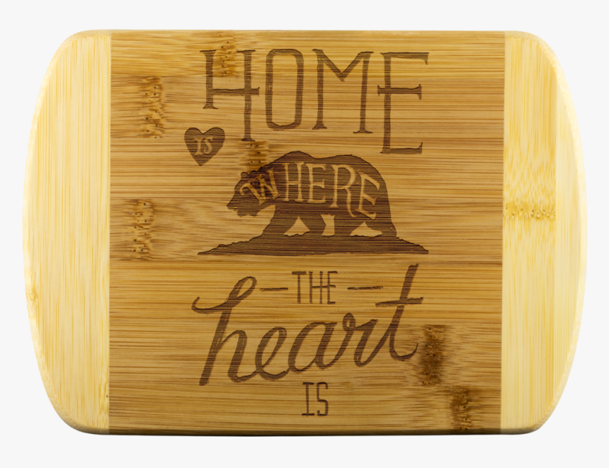 Home Is Where The Heart Is Cutting Board - Cutting Board, HD Png Download, Free Download