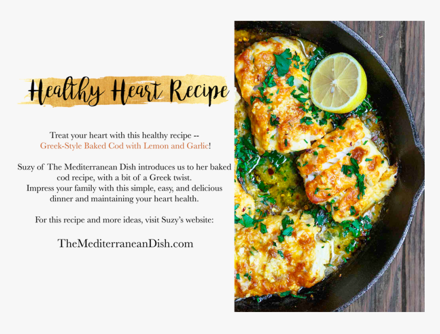 By Suzy Of The Mediterranean Dish , Png Download - Fresh Cod Recipes, Transparent Png, Free Download