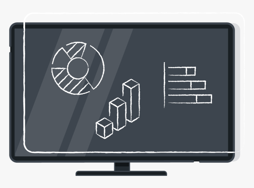 Led-backlit Lcd Display, HD Png Download, Free Download