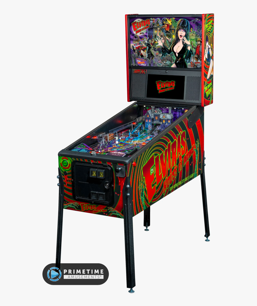 Elviras Houseofhorrors - Elvira Pinball House Of Horrors, HD Png Download, Free Download