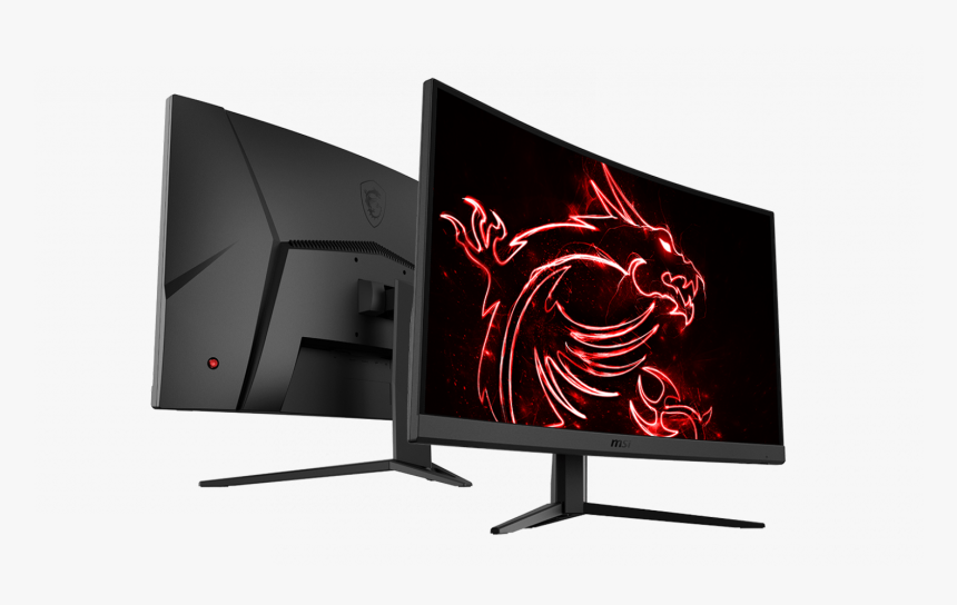 Msi 27 Inch Optix G27c4 Curved Gaming Monitor, HD Png Download, Free Download