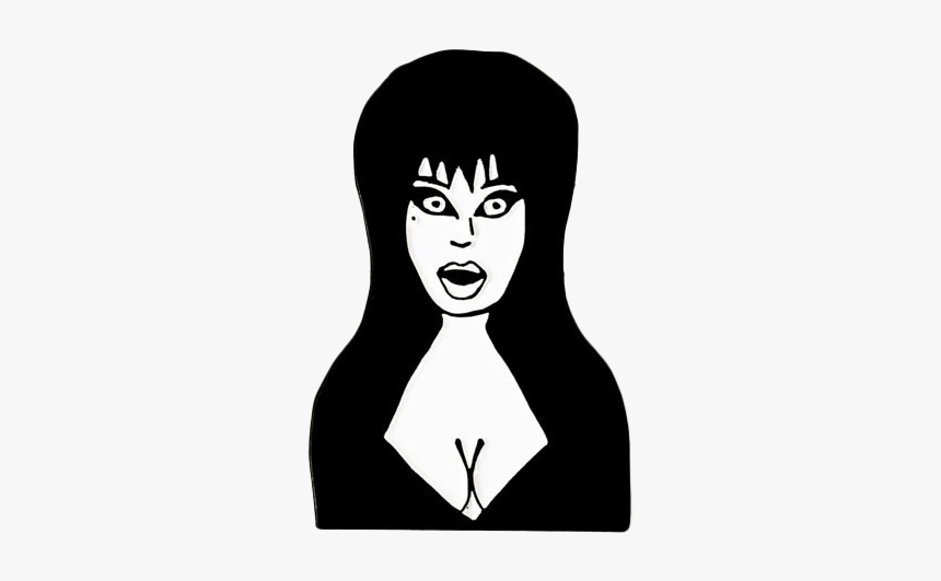 Elvira Pin - Illustration, HD Png Download, Free Download