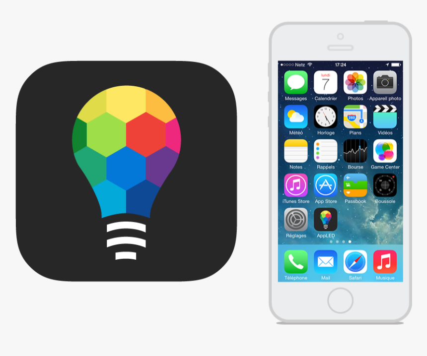 Appled Icon Pres - Light Bulb App Icon, HD Png Download, Free Download