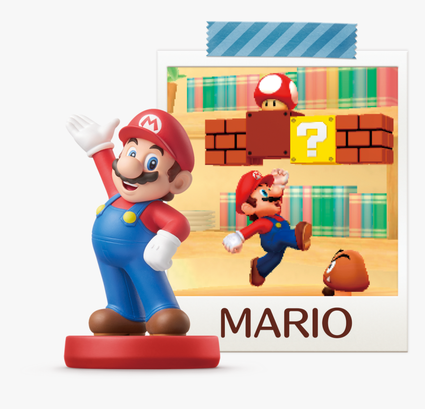 Super Mario Amiibo Mario, HD Png Download, Free Download