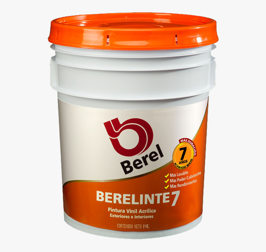 Berelinte 7 Cubeta 19 Litros"
 Title="berelinte 7 - Berel, HD Png Download, Free Download