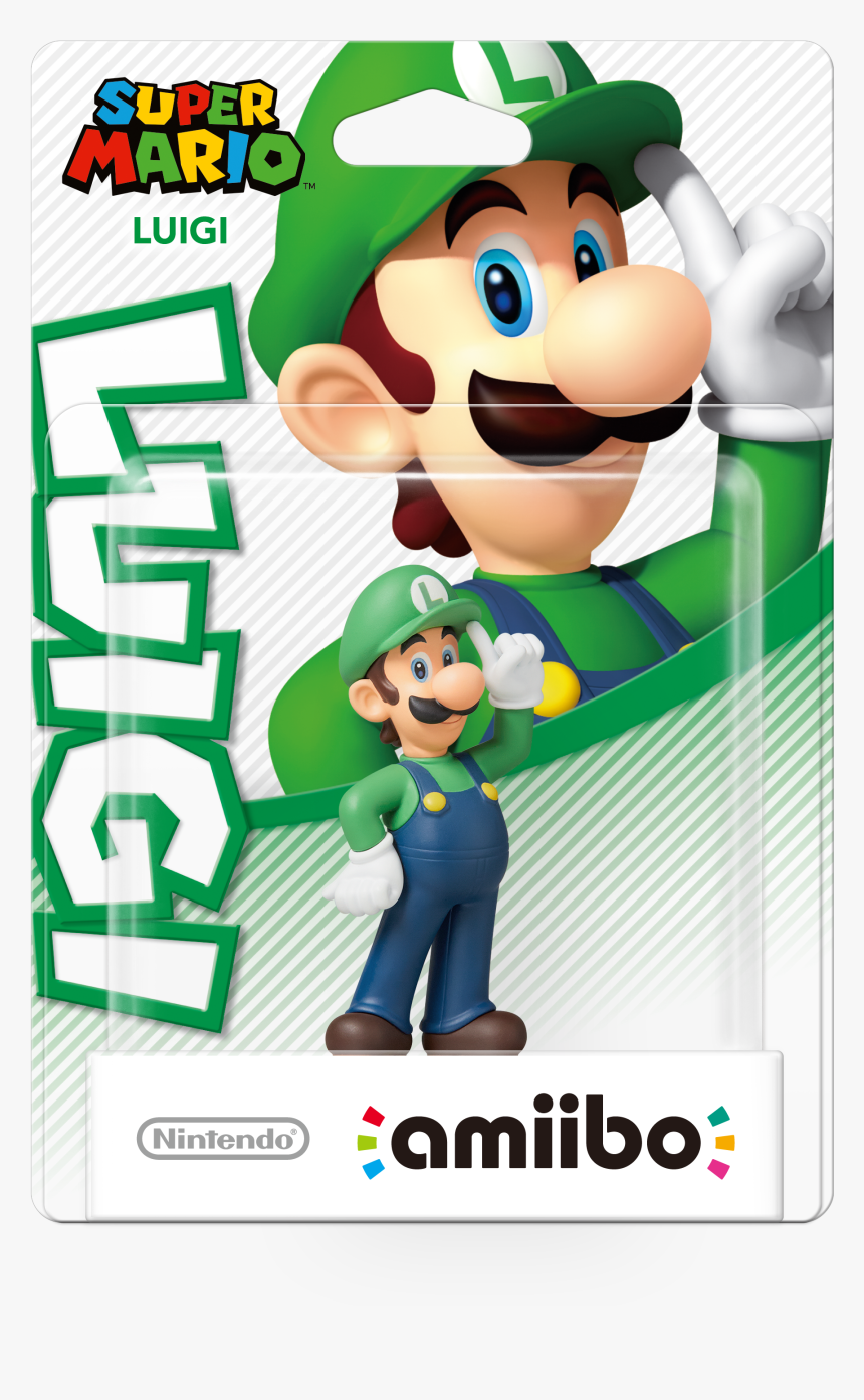 Super Mario Amiibo Luigi, HD Png Download, Free Download