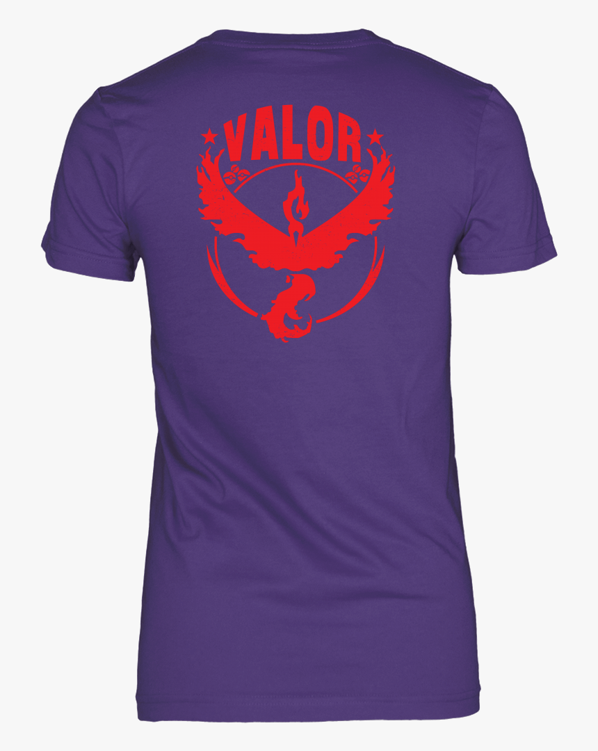 Valor Team Pokemon Go, Print In Back - Friends Back T Shirt Design, HD Png Download, Free Download