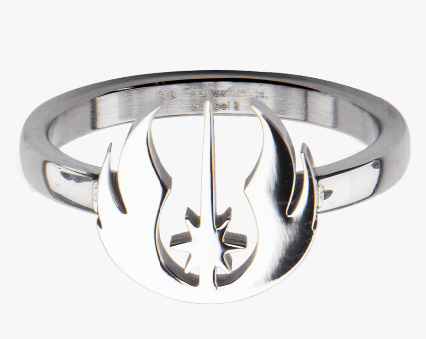 Jedi Order Cut Out Petite Ring , Png Download - Star Wars Ring Official, Transparent Png, Free Download