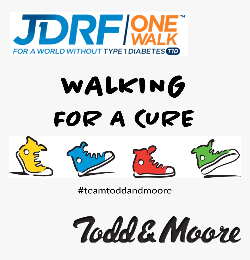 Jdrf One Walk Shoe, HD Png Download, Free Download