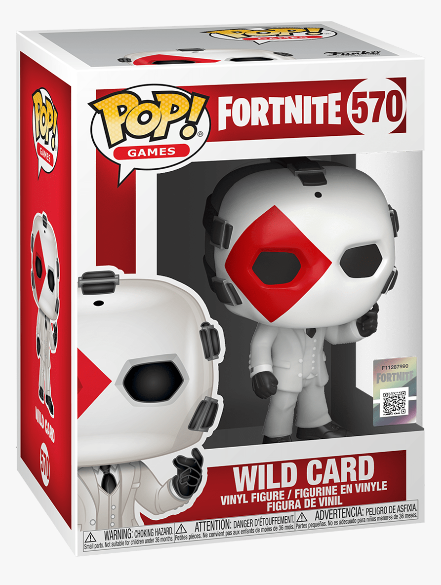 Fortnite Funko Pop Wild Card, HD Png Download, Free Download