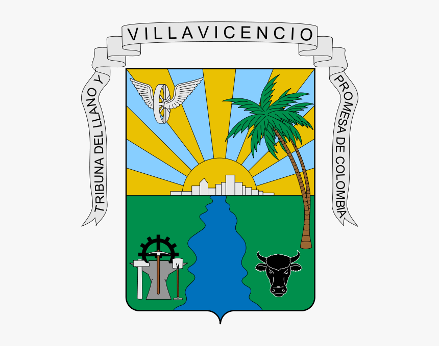 Escudo De Villavicencio Meta, HD Png Download, Free Download