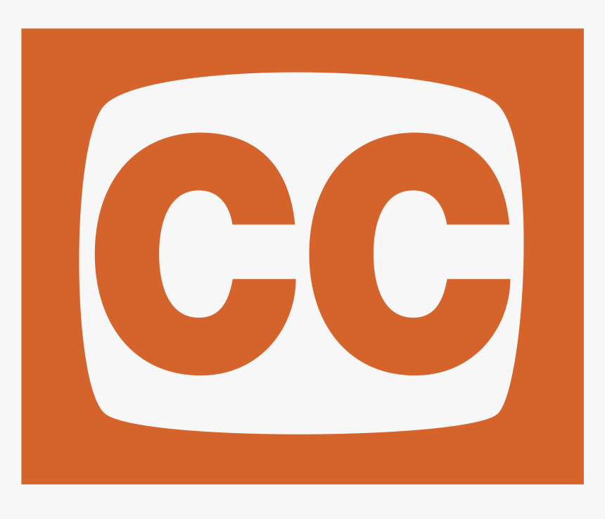 Closed Caption Logo Png, Transparent Png, Free Download