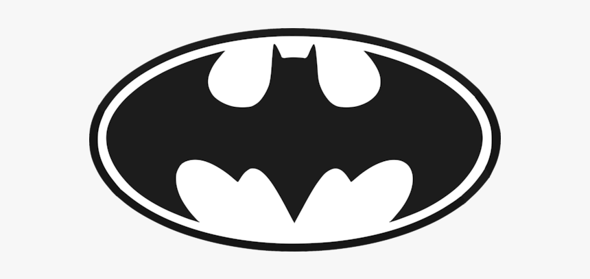 black and white superhero logos