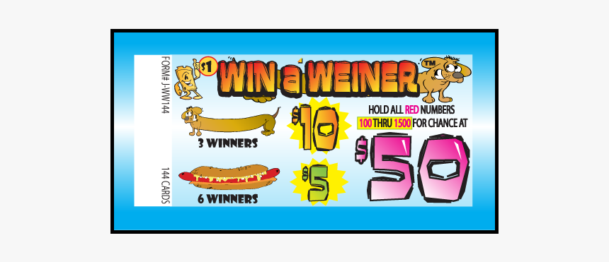 Win A Wieiner / J-ww144 Card, HD Png Download, Free Download