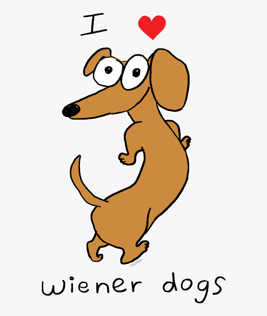 Weiner Dog Love, HD Png Download, Free Download