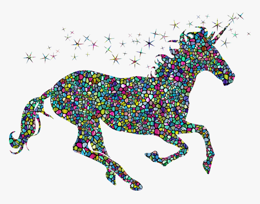 Visual Arts,horse,art - Transparent Silhouette Unicorn Clipart, HD Png Download, Free Download