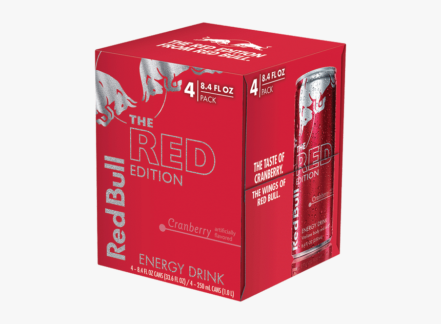 Red Bull Red - Box, HD Png Download, Free Download