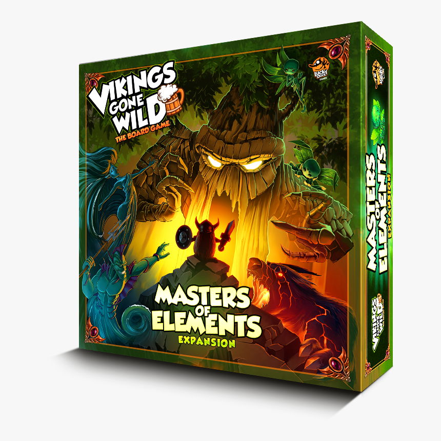 Vikings Gone Wild Masters Of Elements, HD Png Download, Free Download