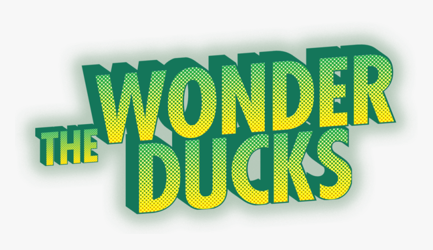 Uo Bball Wonderducks Comic Logo - Graphic Design, HD Png Download, Free Download