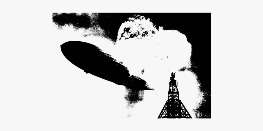 Hindenburg Zeppelin Crash Shirt, HD Png Download, Free Download