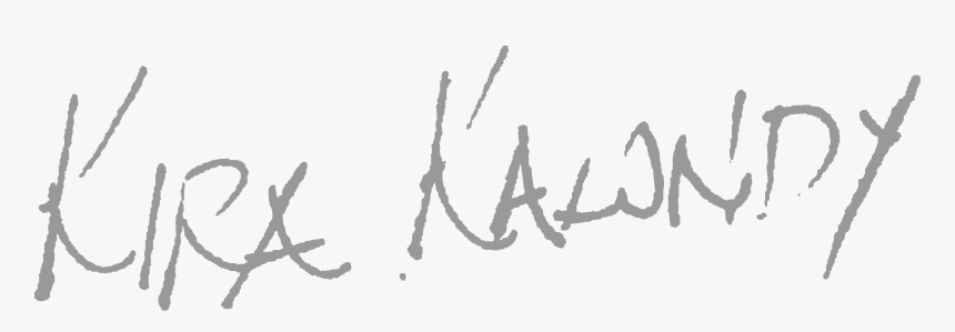 Kira Kalondy - Calligraphy, HD Png Download, Free Download