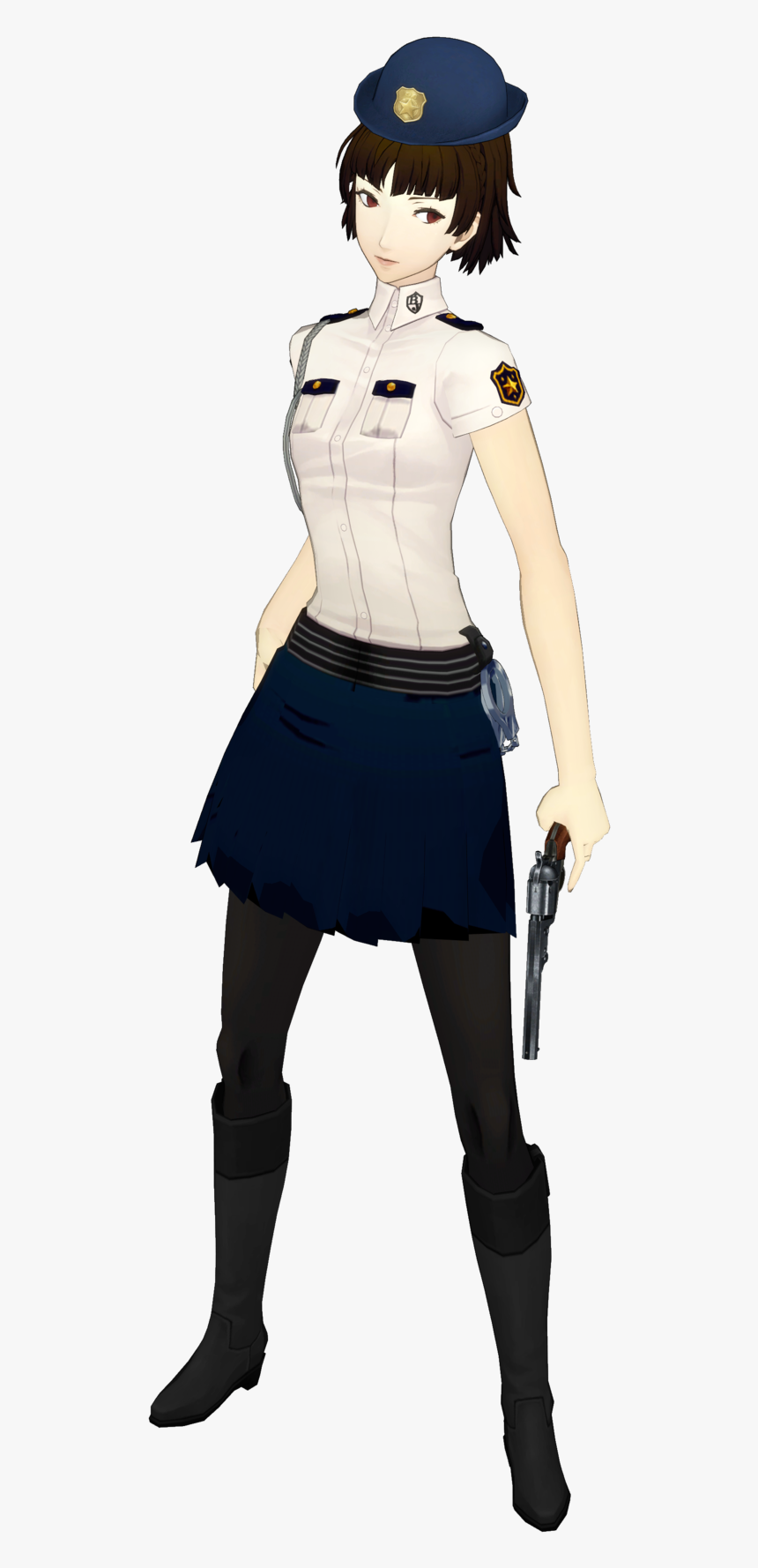 Police Officer Makoto P5, HD Png Download, Free Download