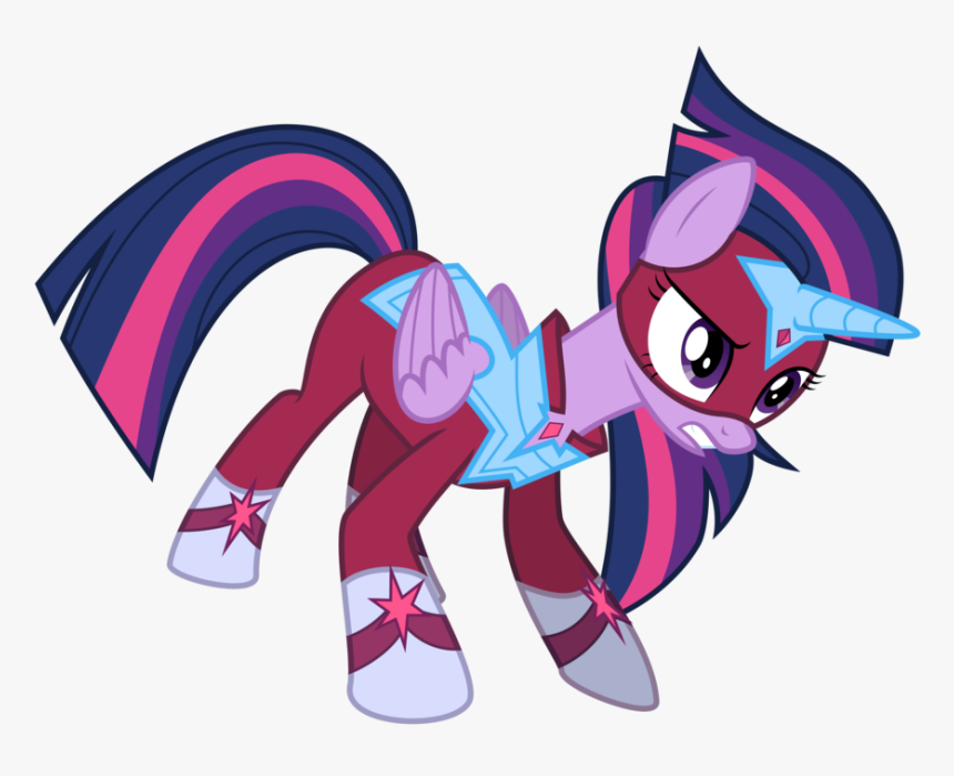 Mlp, Twilight Sparkle, And Masked Matter - My Little Pony Power Ponies Twilight Sparkle, HD Png Download, Free Download