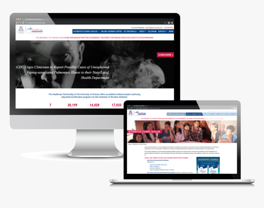 University Of Arizona Healthcare Partnership Case Study - Website, HD Png Download, Free Download