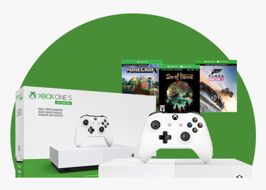 Xbox, Gaming, Console - Xbox One S All Digital Edition 1tb, HD Png Download, Free Download