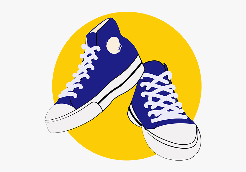 Sneaker Sticker Chucks Converse Illustration Graphic - Illustration, HD Png Download, Free Download