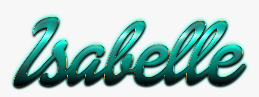 Isabelle Name Logo Png - Graphic Design, Transparent Png, Free Download