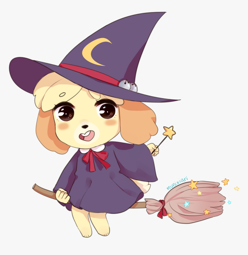 Animal Crossing Isabelle In Witch Costume, HD Png Download, Free Download