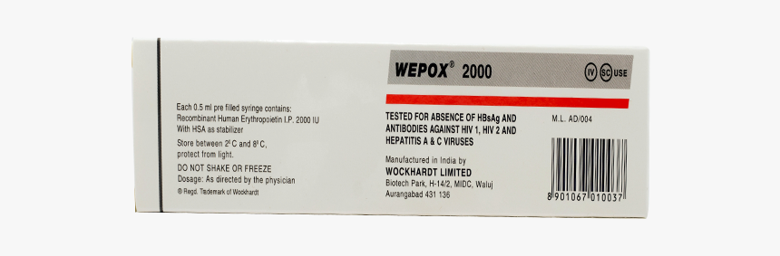 Wepox 2000 Injection Price, HD Png Download, Free Download