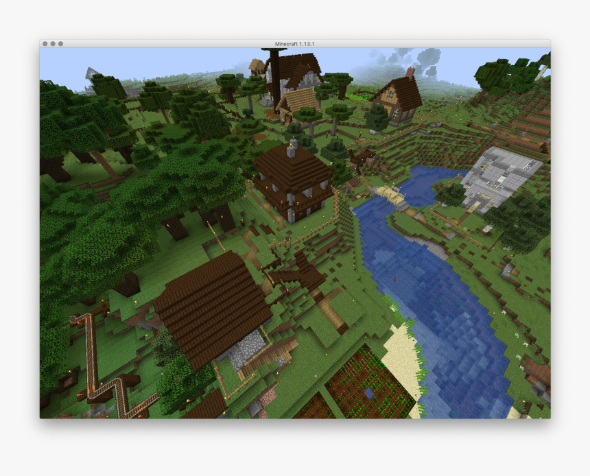 In-game - Minecraft Overviewer, HD Png Download, Free Download