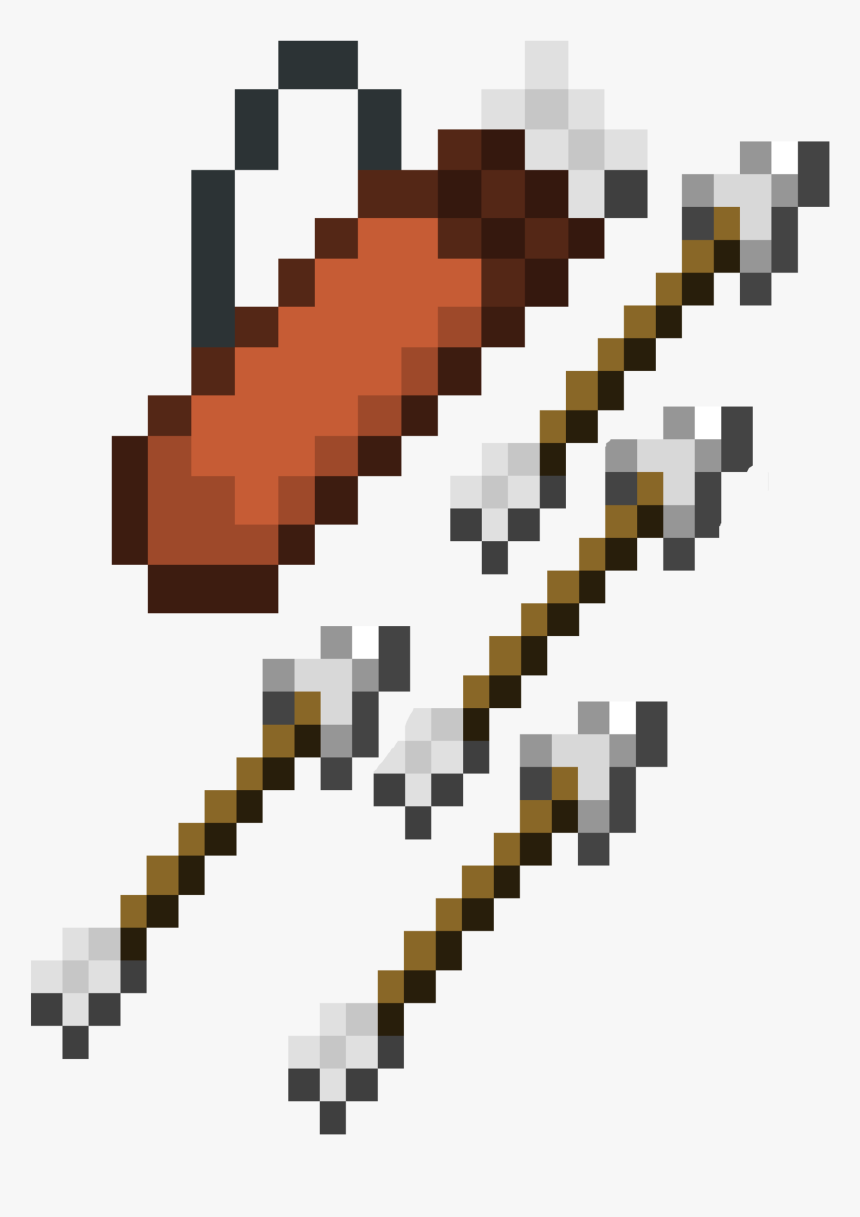 Arrow Minecraft Png, Transparent Png, Free Download